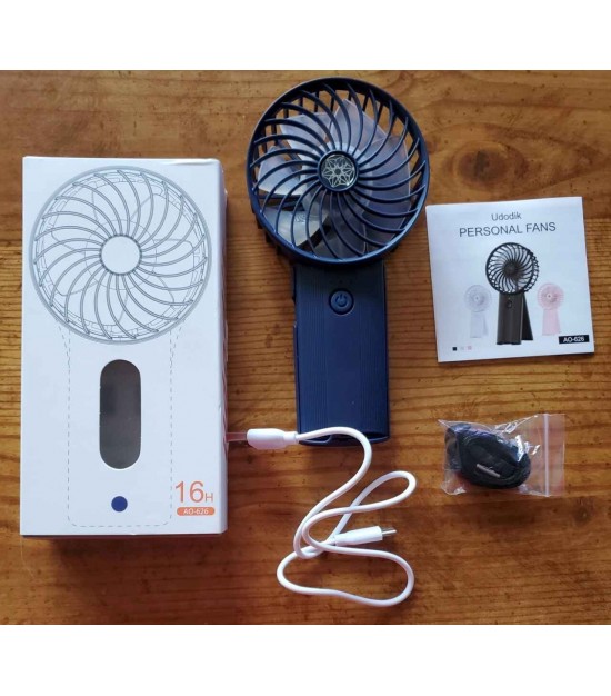 Udodik Portable Hand Held Personal Fan. 20000units. EXW Los Angeles